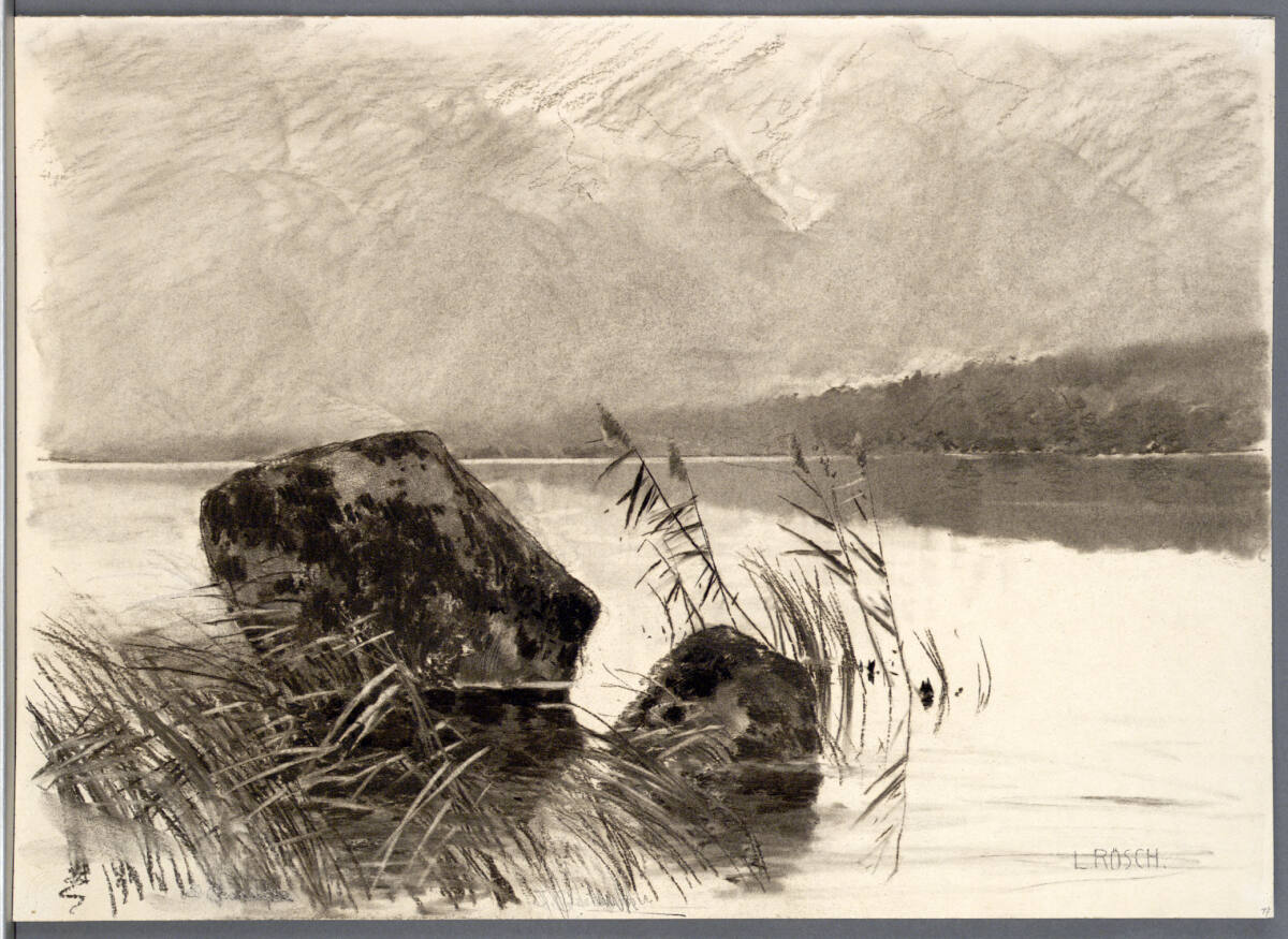 Landschaft, Ludwig Rösch