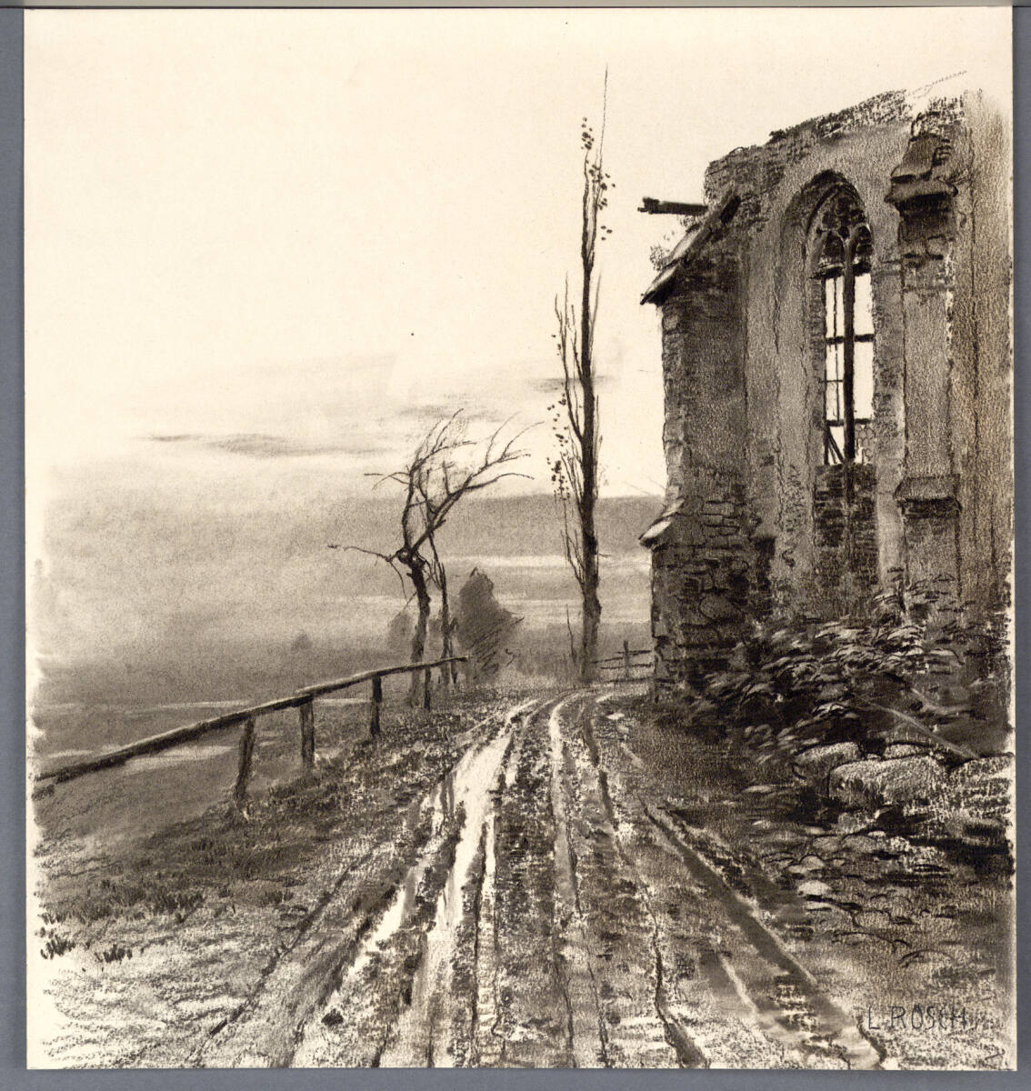 Landschaft, Ludwig Rösch