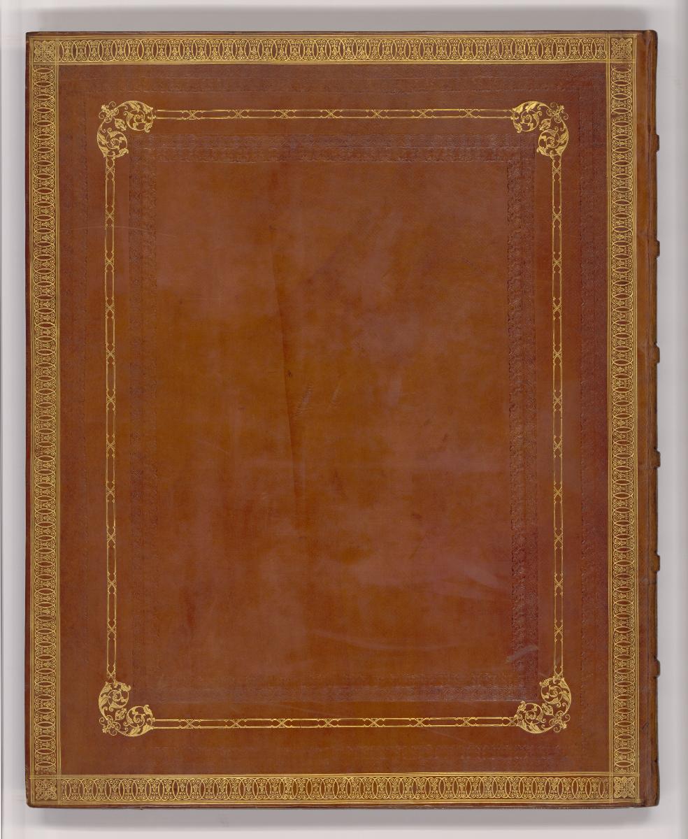 Radierungen von François Vivares, Deckel hinten, Inv. Nr.: England nach Sektionen I/10, E/I/10/…