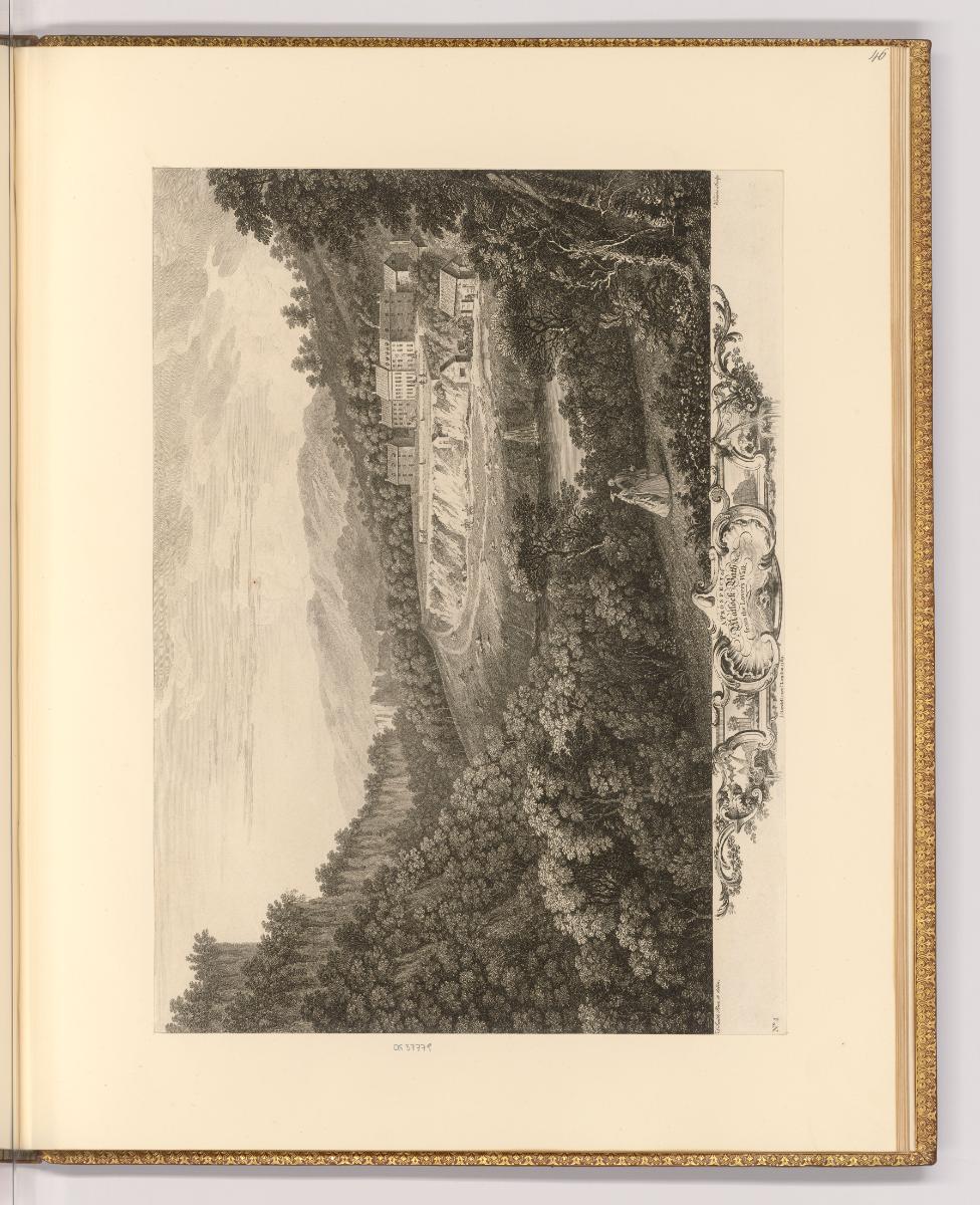Radierungen von François Vivares, A Prospect of Matlock-Bath &c from the Lover's Walk, Inv. Nr.…