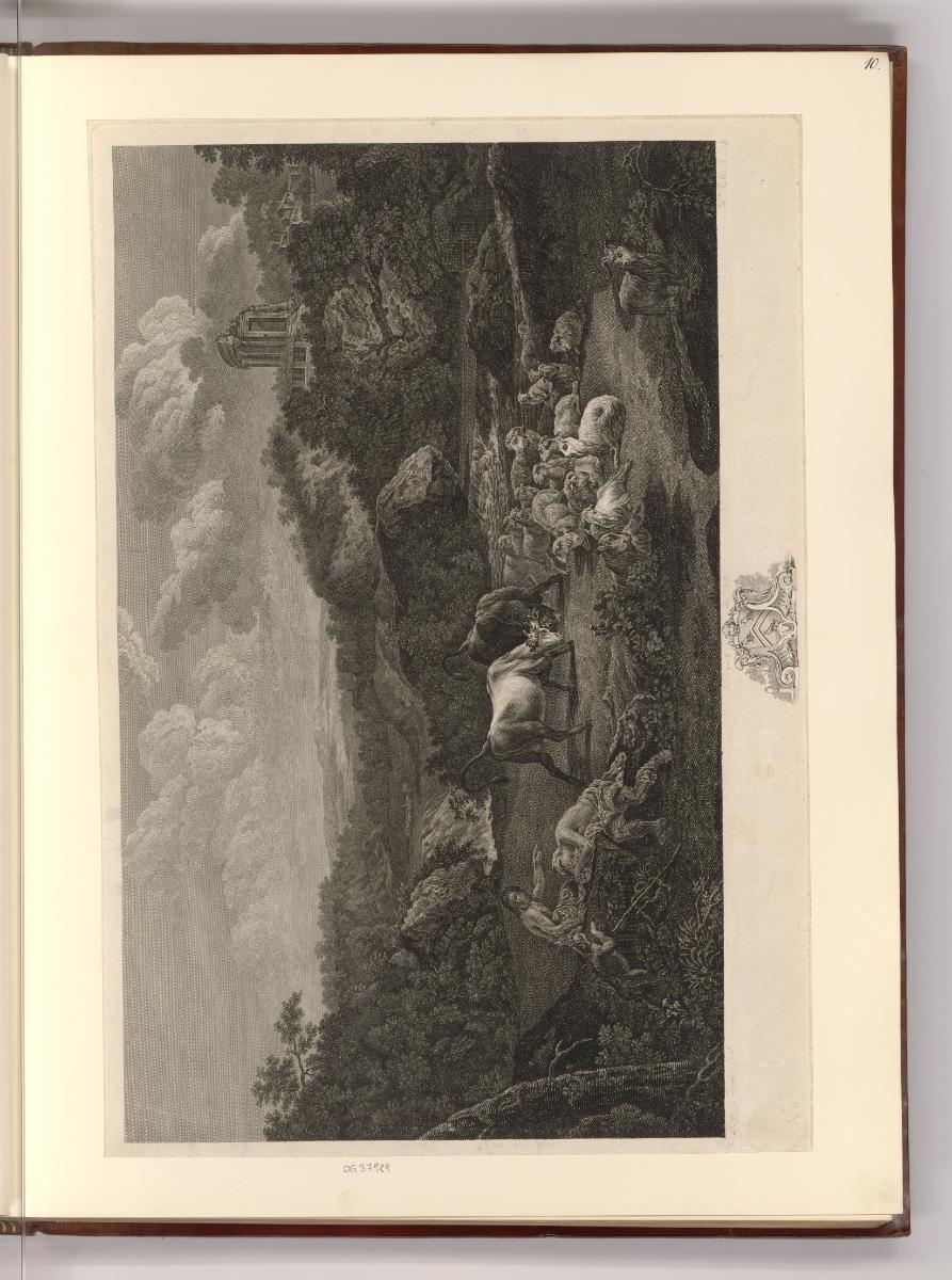 Britische Druckgrafik des 18. Jahrhunderts, A View of Tivoli, Inv. Nr.: England nach Sektionen …