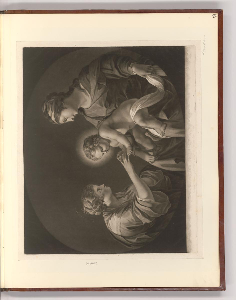 Britische Druckgrafik des 18. Jahrhunderts, The Marriage of Saint Catherine, Inv. Nr.: England …