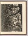 Britische Druckgrafik des 18. Jahrhunderts, Bewaldete Flusslandschaft mit großem Boot und viele…