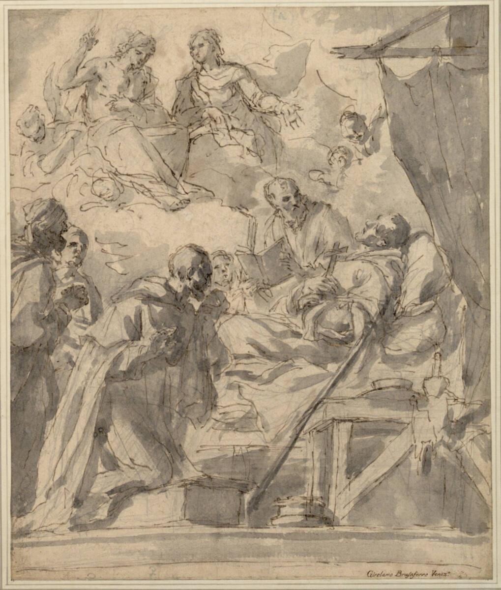 Tod des heiligen Avertano, GirolamoBrusaferro