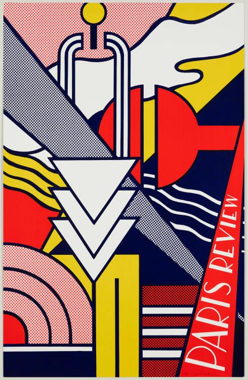 Roy Lichtenstein, Paris Review Poster, Inv. Nr.: DG2023/10