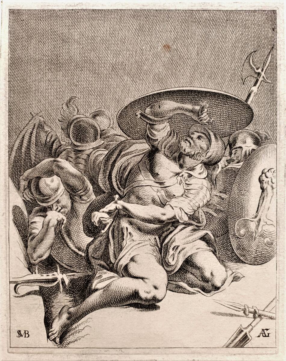 Soldaten werden geblendet, AntoineGarnier, 1646