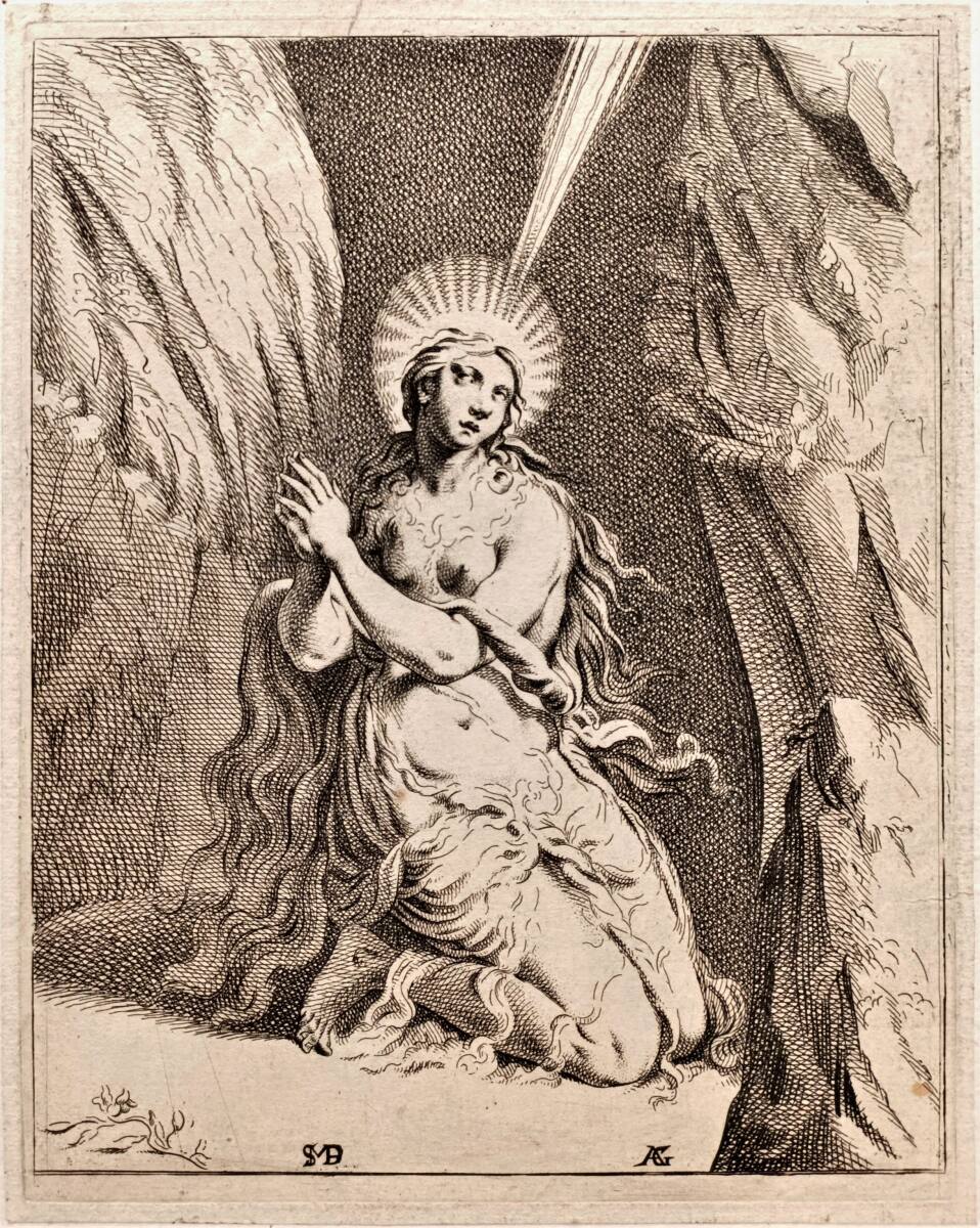 heilige Magdalena als betende Sünderin, AntoineGarnier, 1646