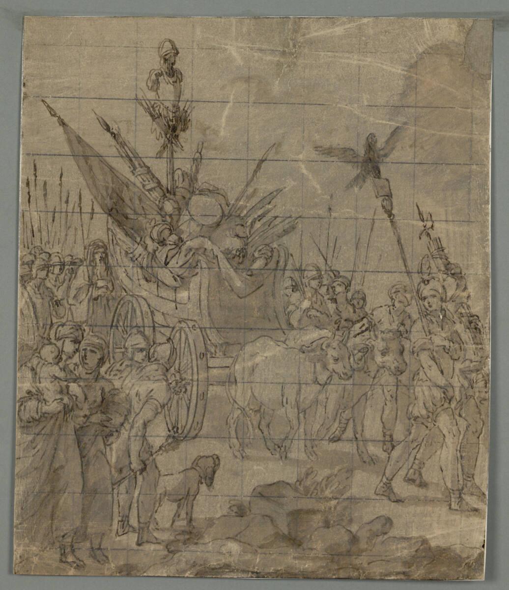 Anonym, Triumphwagen, Inv. Nr.: 43331