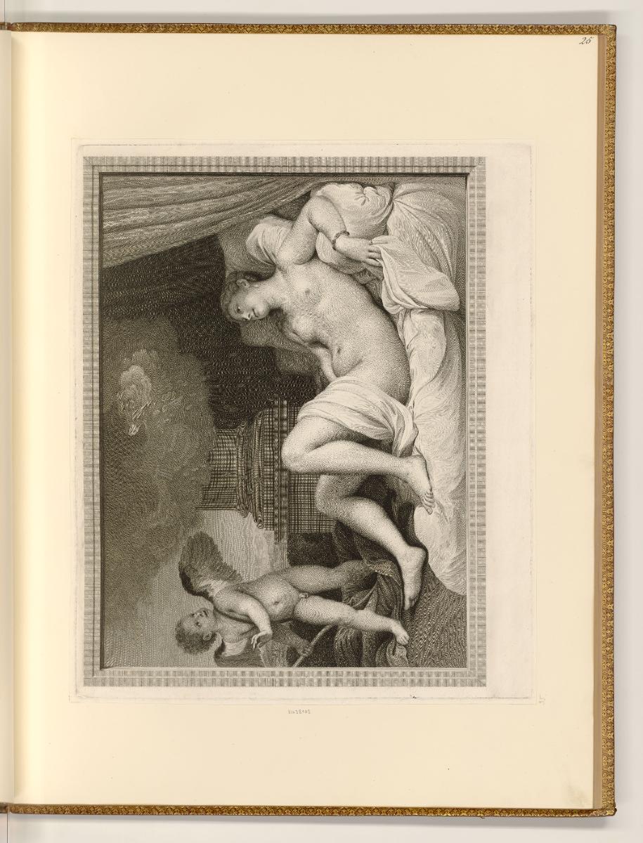 Druckgrafiken von Robert Strange, Danae, Inv. Nr.: England nach Sektionen I/15, E/I/15/25