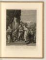 Druckgrafiken von Robert Strange, Caesar putting away Pompeia, receives Calpurnia as his Wife, …