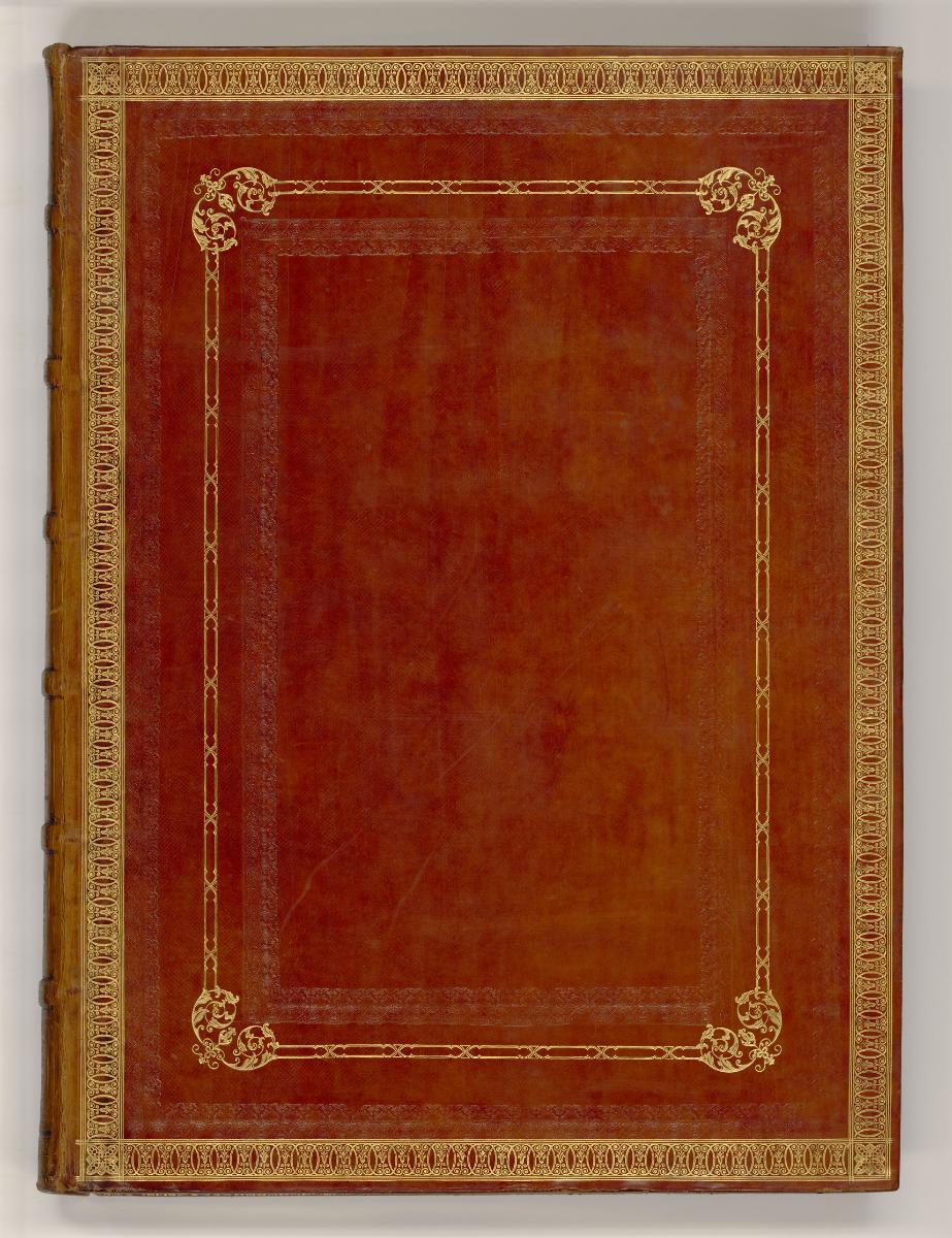 Schabblätter von Thomas Frey, Richard Houston und Joseph Saunders, Deckel vorne, Inv. Nr.: Engl…