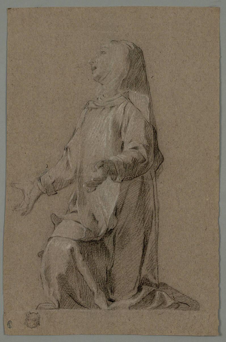 Kniende Nonne, Inv. Nr.: 43385