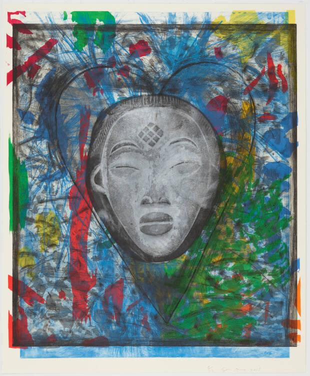 Jim Dine , The Mask, Inv. Nr.: DG2022/380
