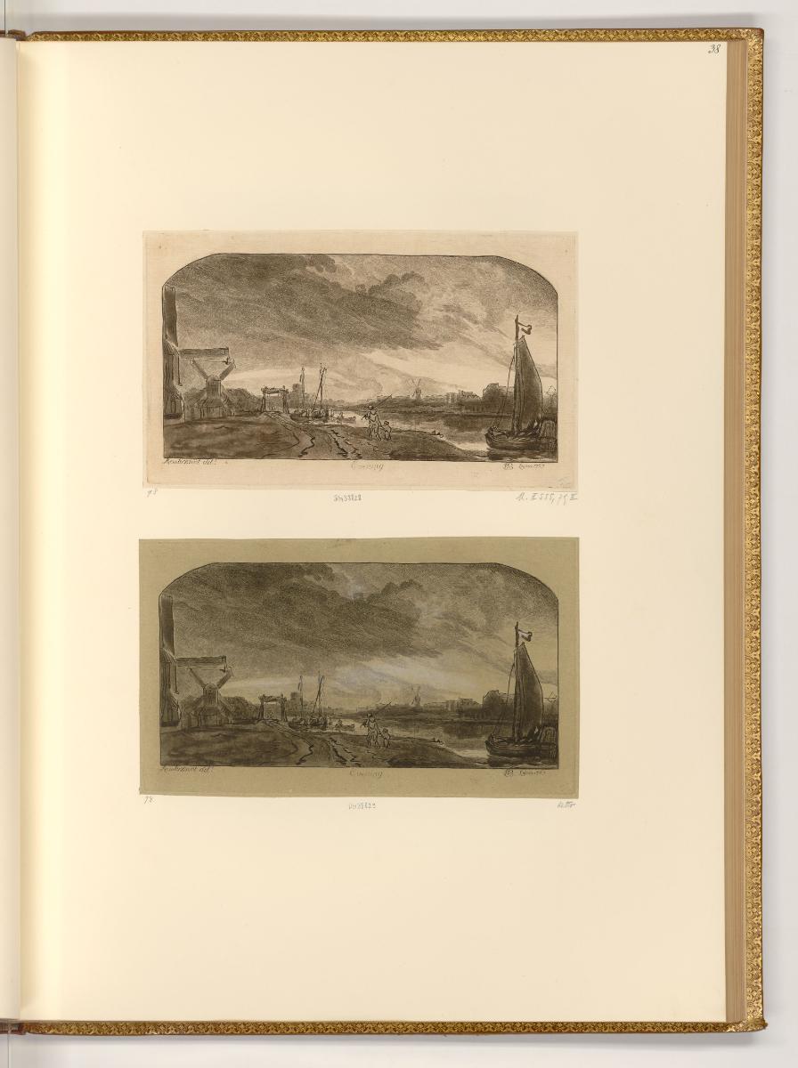 Druckgrafiken von William Baillie, Evening, Inv. Nr.: England nach Sektionen I/23, E/I/23/38