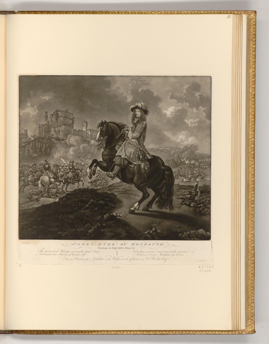 Druckgrafiken von William Baillie, James Duke of Monmouth, Inv. Nr.: England nach Sektionen I/2…