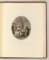 Britische Druckgrafiken des späten 18. Jahrhunderts, Familie an einem Tisch (Oval), Inv. Nr.: E…