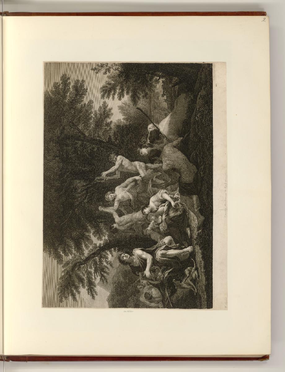 Britische Druckgrafiken des späten 18. Jahrhunderts, Apollon bei Admetos, Inv. Nr.: England nac…