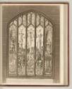 Britische Druckgrafiken des späten 18. Jahrhunderts, The Great East Window of the Parish Church…