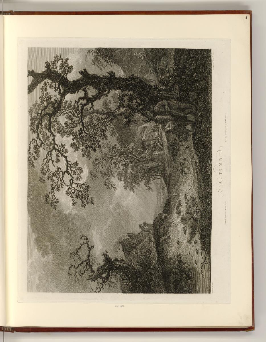 Britische Druckgrafiken des späten 18. Jahrhunderts, Autumn, Inv. Nr.: England nach Sektionen I…