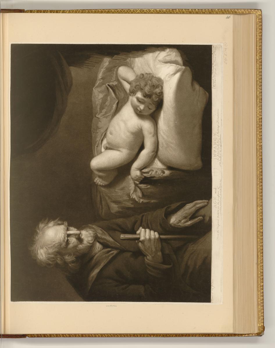 Schabblätter von John Raphael Smith, Age and Infancy, Inv. Nr.: England nach Sektionen I/25, E/…