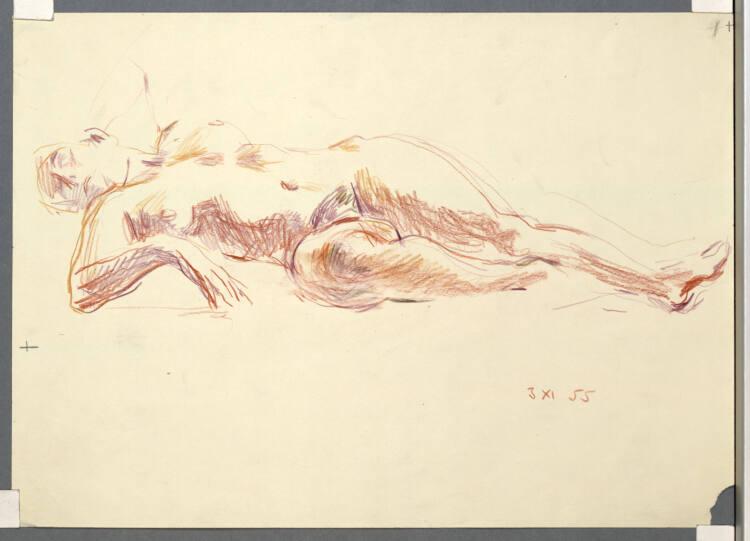Georg Eisler, Liegender Akt, Inv. Nr.: 43499