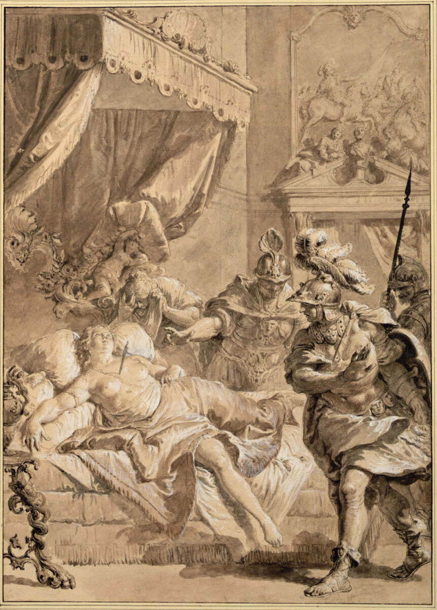 Der Tod der Lucrezia, Francesco Fontebasso