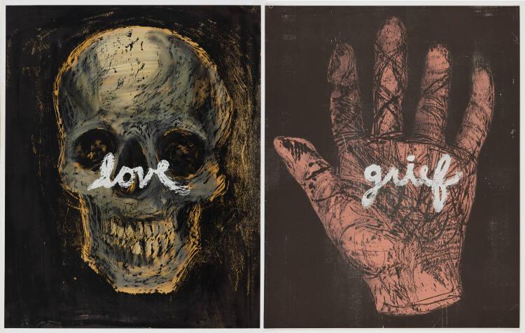 Jim Dine , Love And Grief, Inv. Nr.: DG2022/358/1