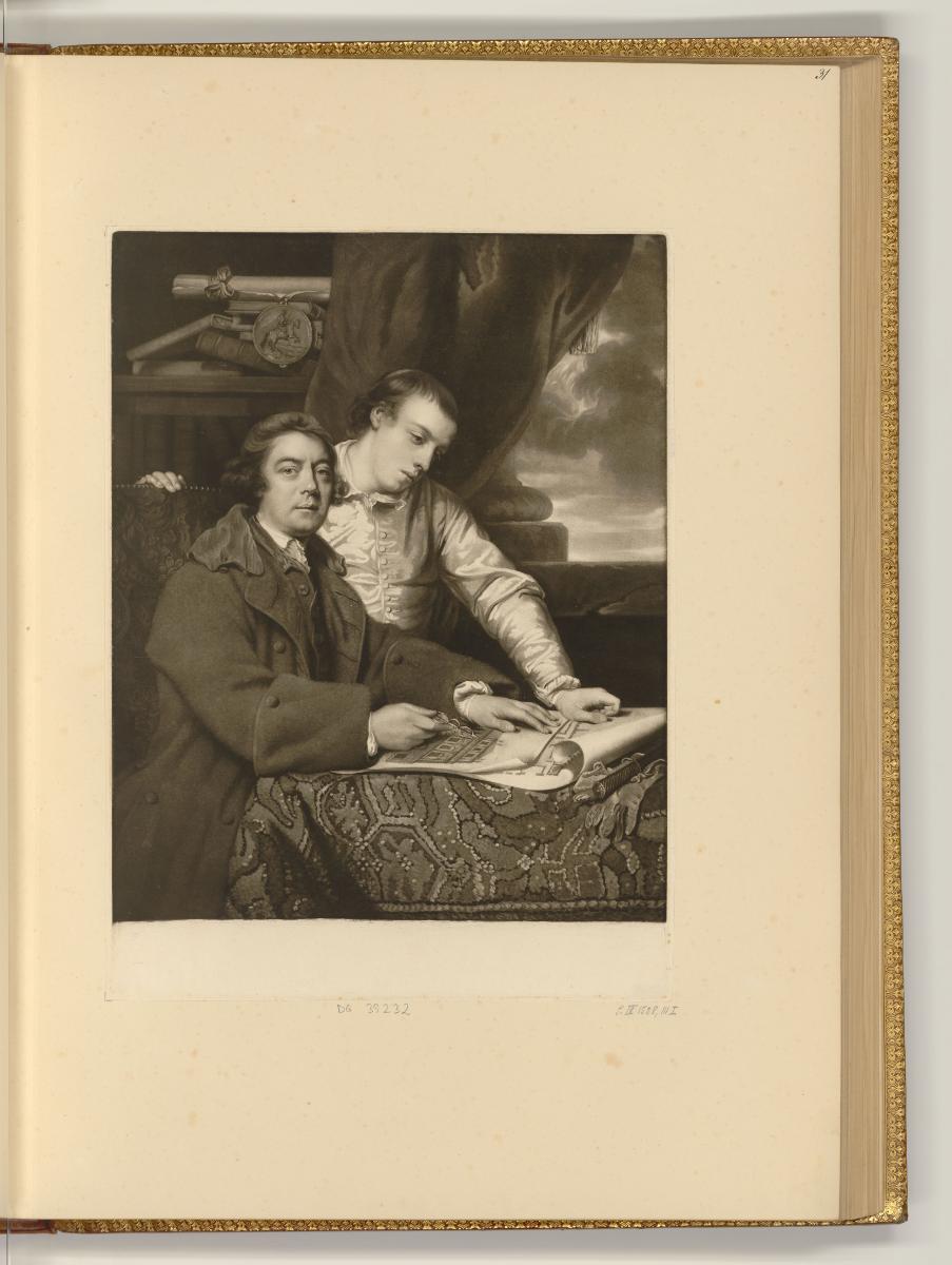 Schabblätter von James und Thomas Watson, Porträt James Payne, Inv. Nr.: England nach Sektionen…