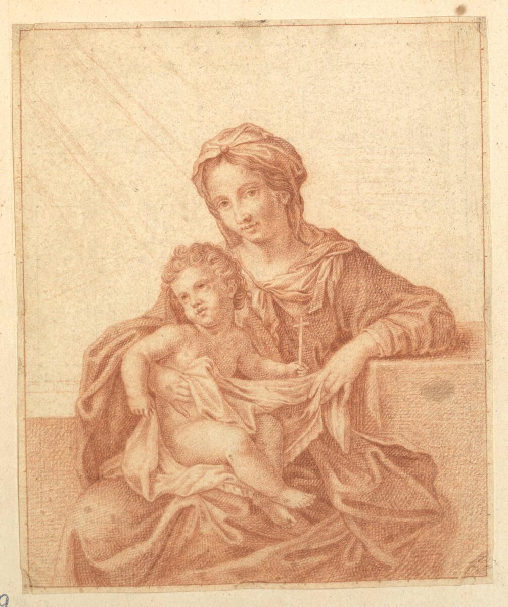 Nicolas Bazin, Madonna mit Kind, Inv. Nr.: 43705