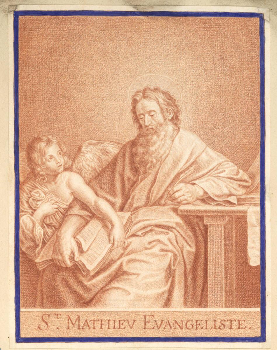 Nicolas Bazin, Der Evangelist Mathäus, Inv. Nr.: 43715