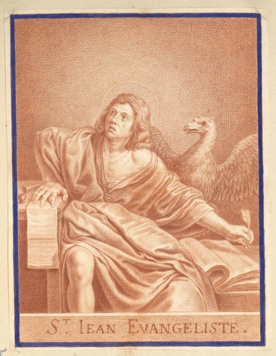 Nicolas Bazin, Der Evangelist Johannes, Inv. Nr.: 43721