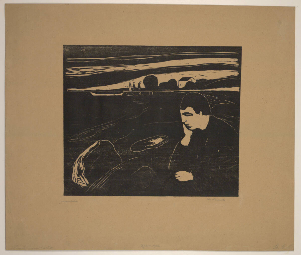 Melancholie III, Edvard Munch, 1902