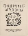 Edvard Munch, Alpha und Omega: Titelblatt, Inv. Nr.: DG1912/276/1
