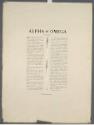 Edvard Munch, Alpha und Omega: Titelblatt, Inv. Nr.: DG1912/276/1