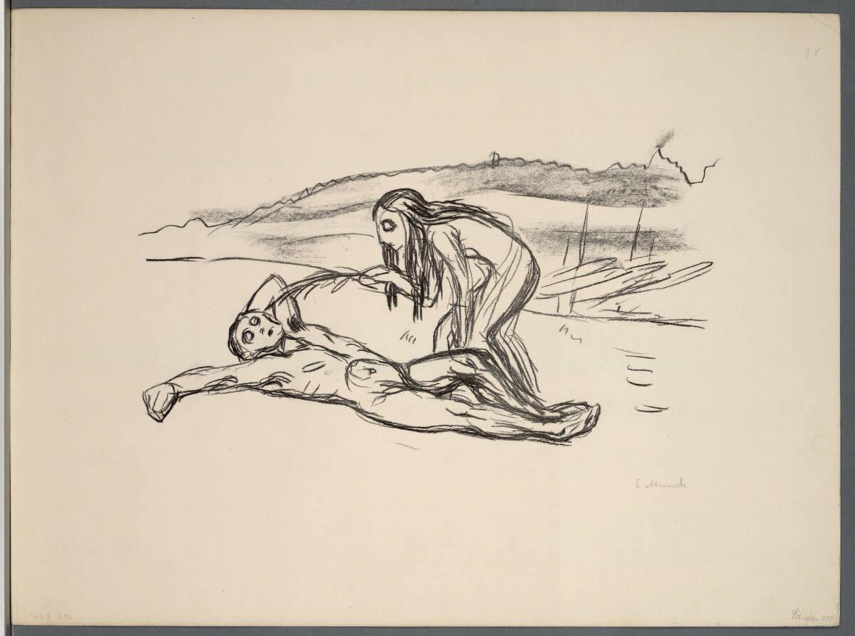 Edvard Munch, Alpha und Omega, Inv. Nr.: DG1912/276/4