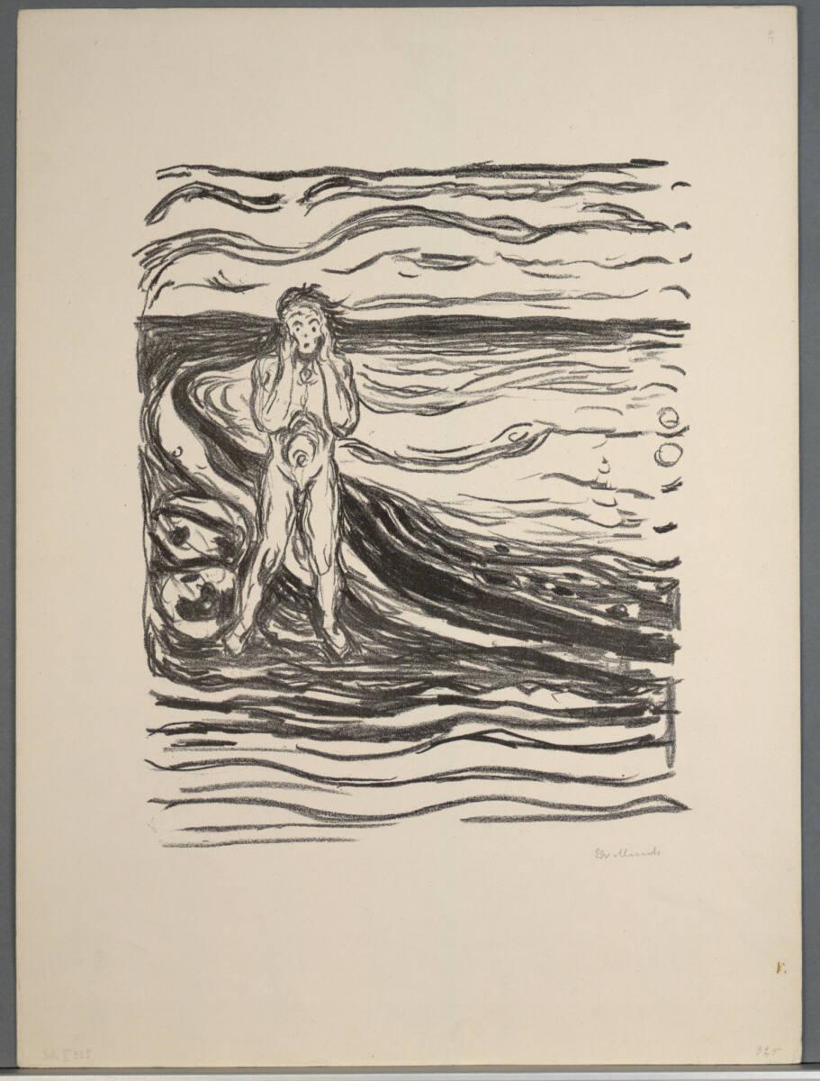 Edvard Munch, Die Verzweiflung, Inv. Nr.: DG1912/276/19