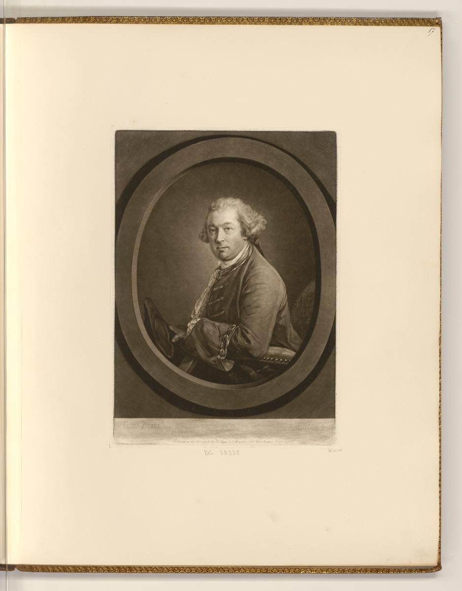 Druckgrafiken von Richard Earlom, Porträt, Inv. Nr.: England nach Sektionen I/18, E/I/18/17
