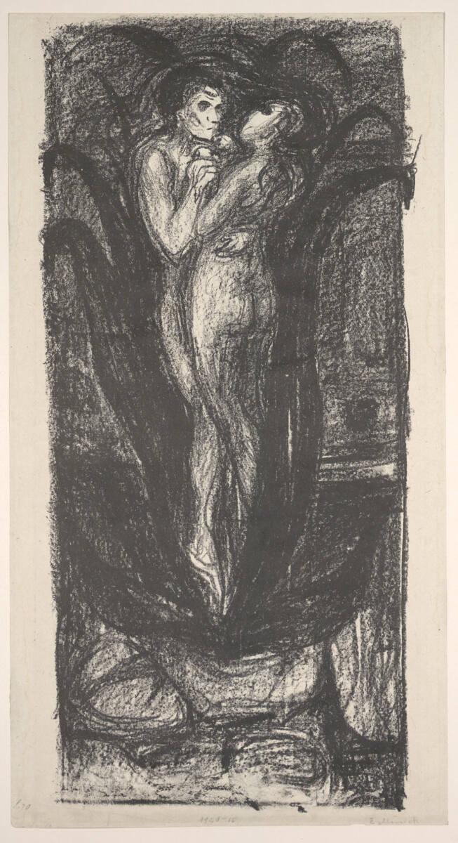 Edvard Munch, Die Blume der Liebe, Inv. Nr.: DG1920/15