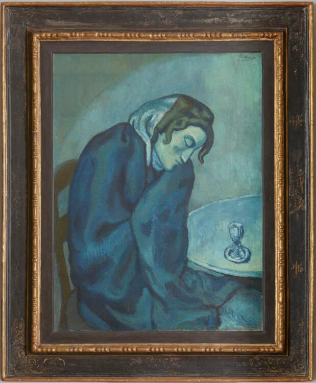 Pablo Picasso, La Buveuse assoupie, Inv. Nr.: GE584DL