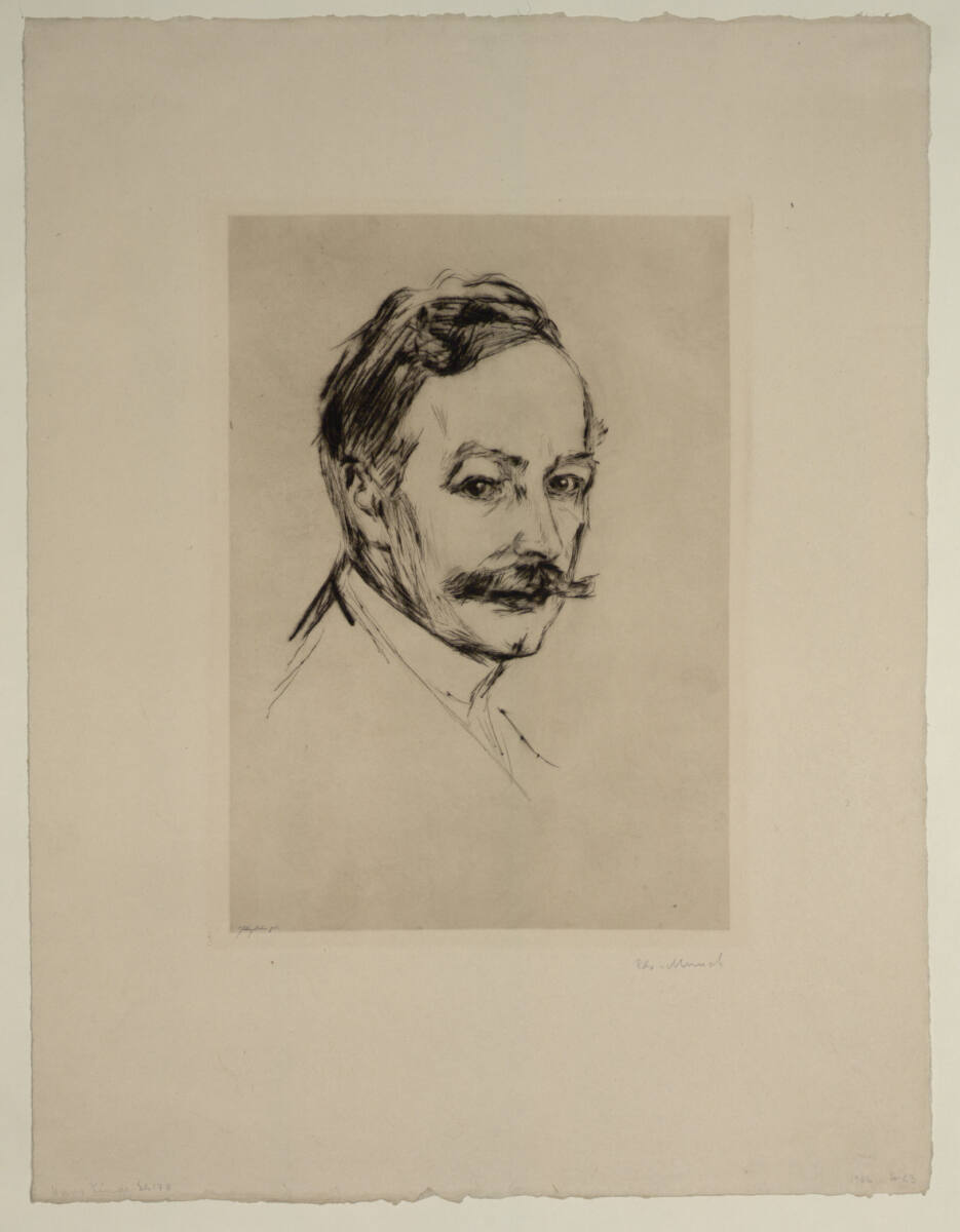 Dr. Max Linde, Edvard Munch, 1902