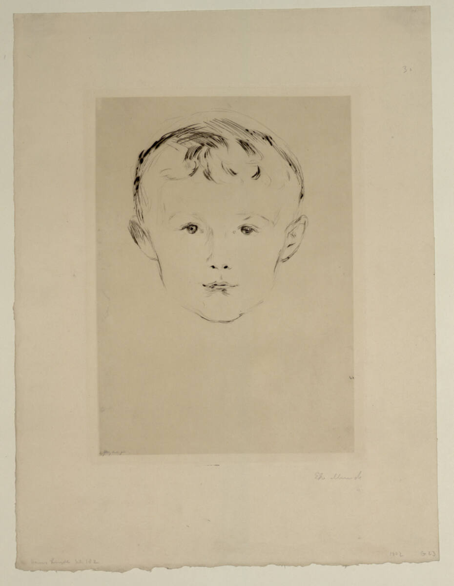 Theodor Linde, Edvard Munch, 1902