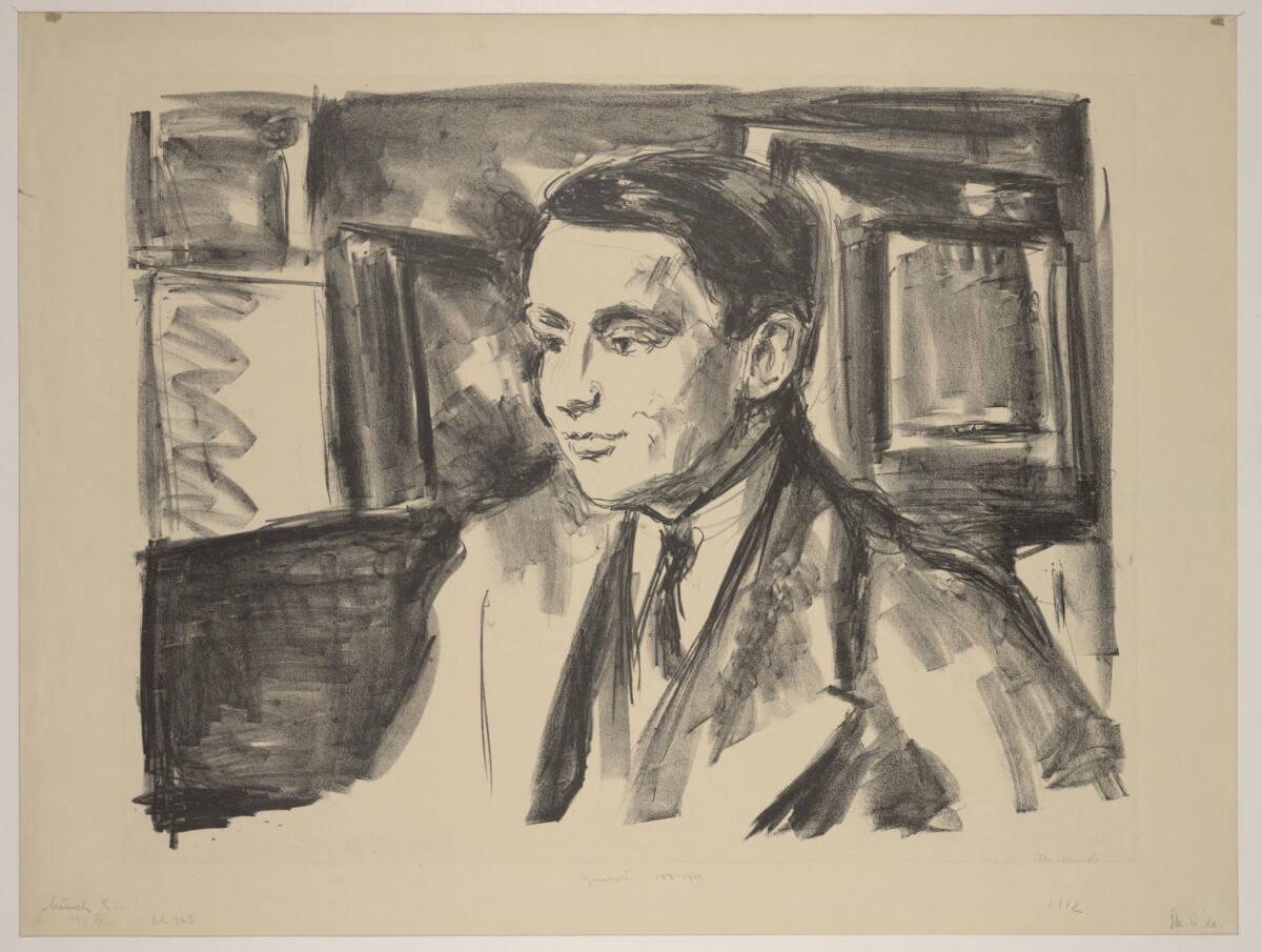 Wolfgang Gurlitt, Edvard Munch, 1912