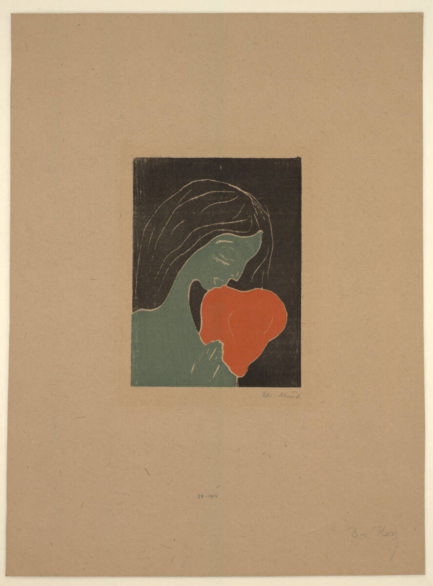 Das Herz, Edvard Munch, 1898–1899