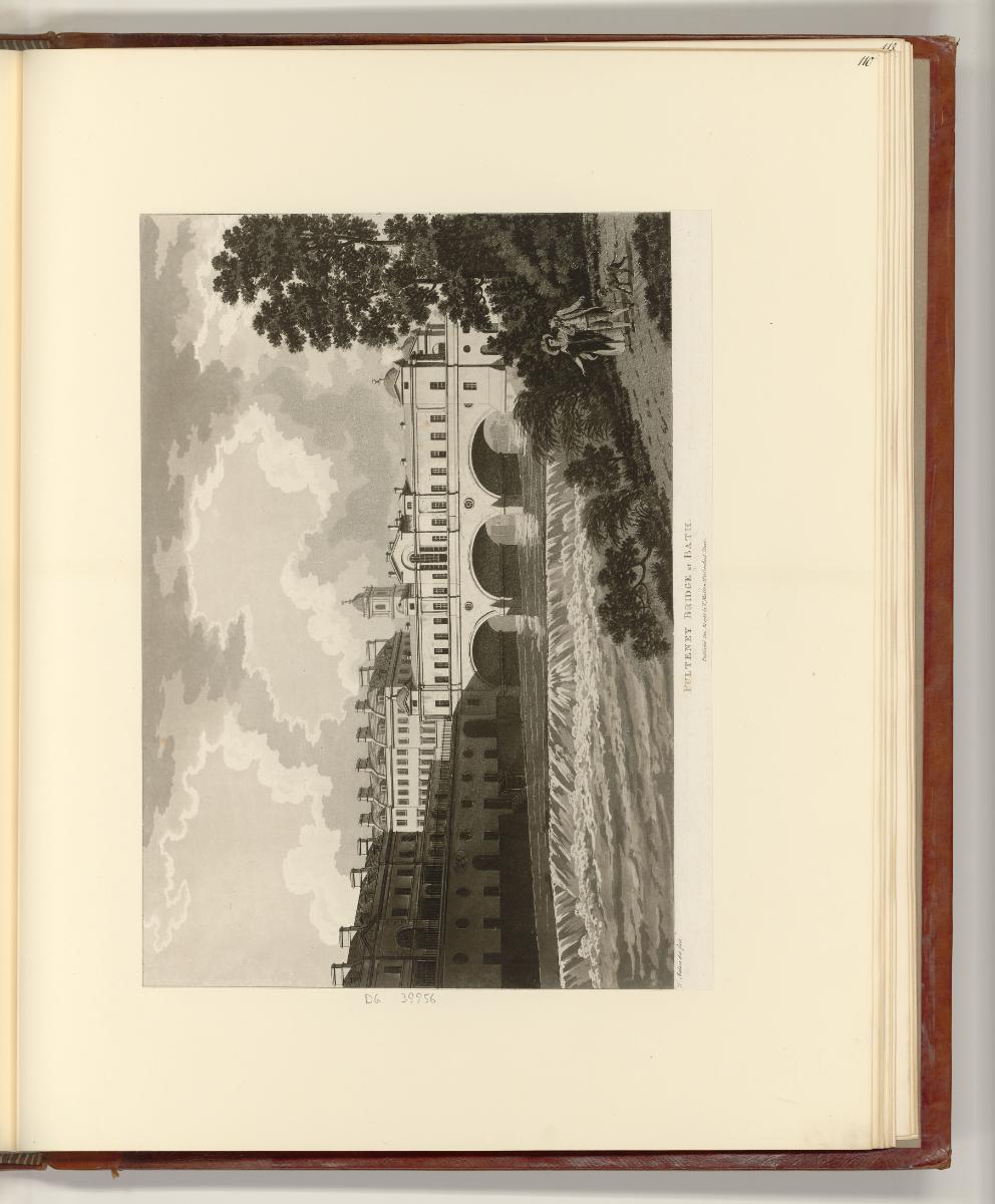 Britische Druckgrafiken des späten 18. Jahrhunderts, Pulteney Bridge at Bath, Inv. Nr.: England…