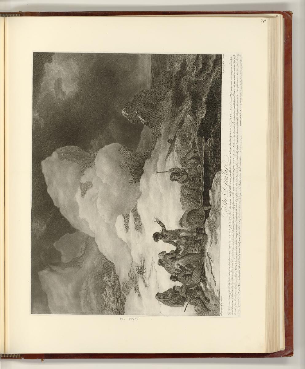 Britische Druckgrafiken des späten 18. Jahrhunderts, The Departure, Inv. Nr.: England nach Sekt…
