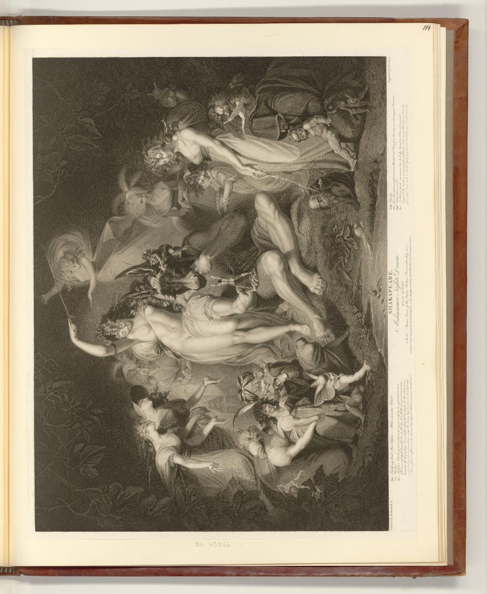 Britische Druckgrafiken des späten 18. Jahrhunderts, A Midsummer Night's Dream, Act IV, Scene I…
