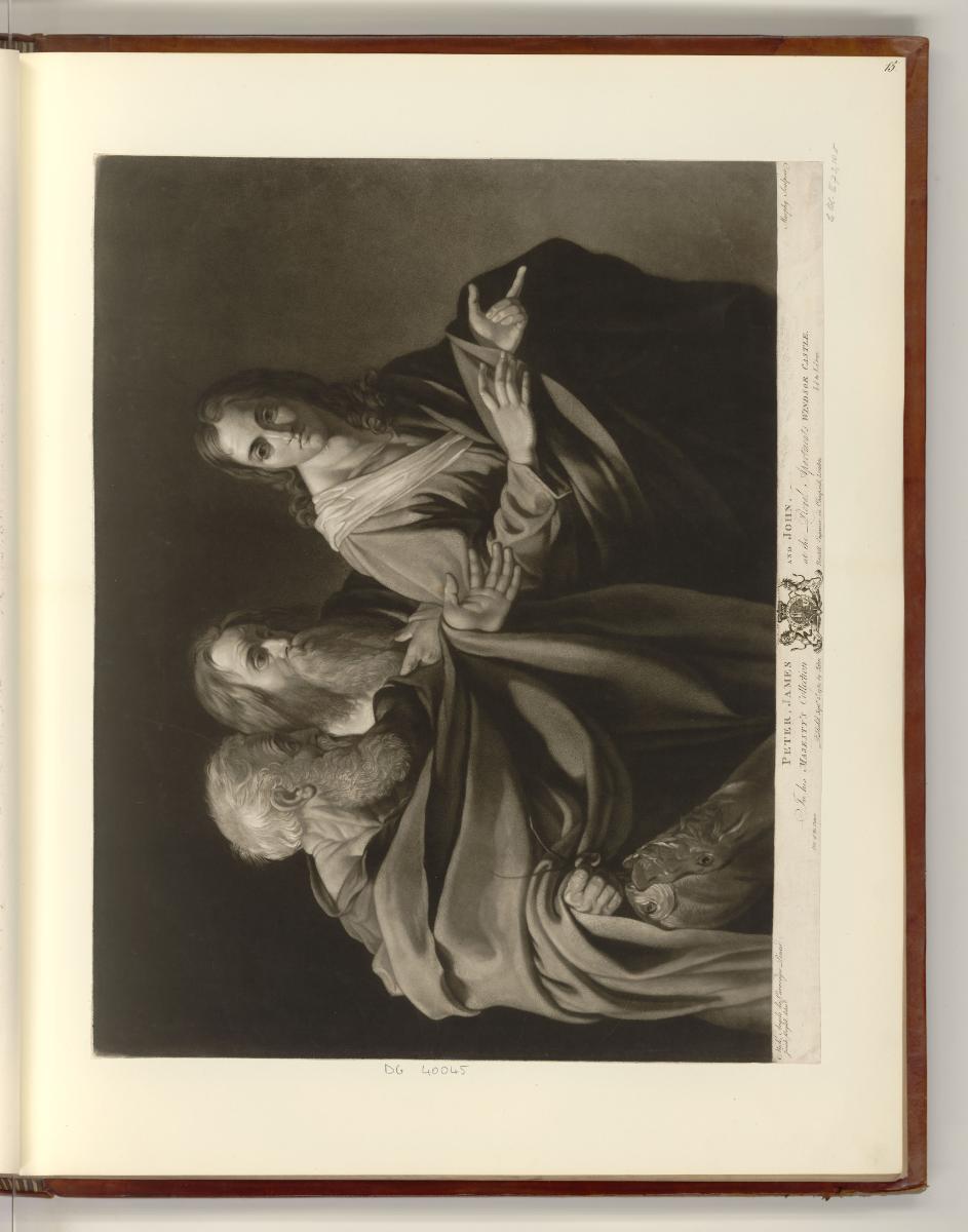 Britische Druckgrafiken des späten 18. Jahrhunderts, Peter, James and John, Inv. Nr.: England n…