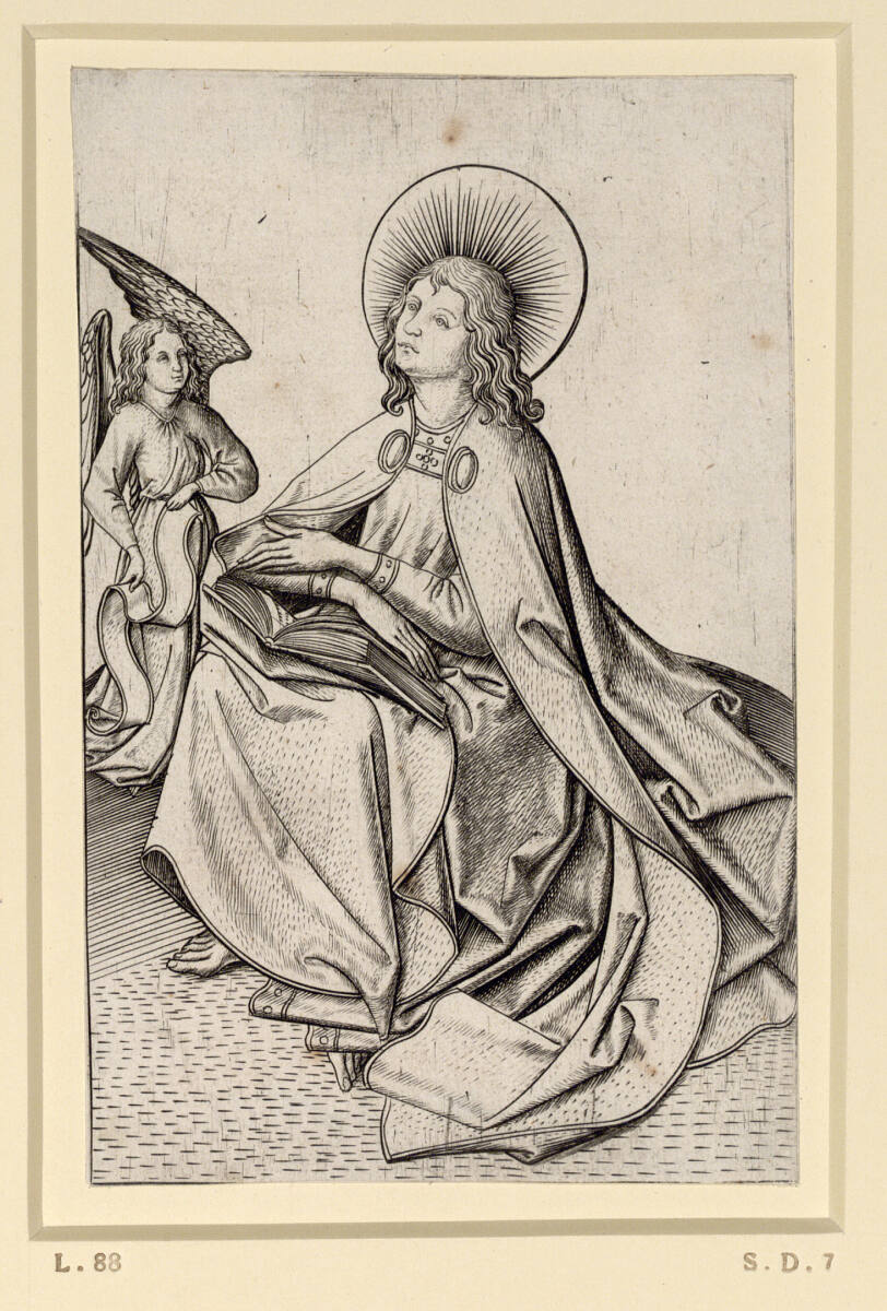 Der Evangelist Matthäus, Master E. S.
