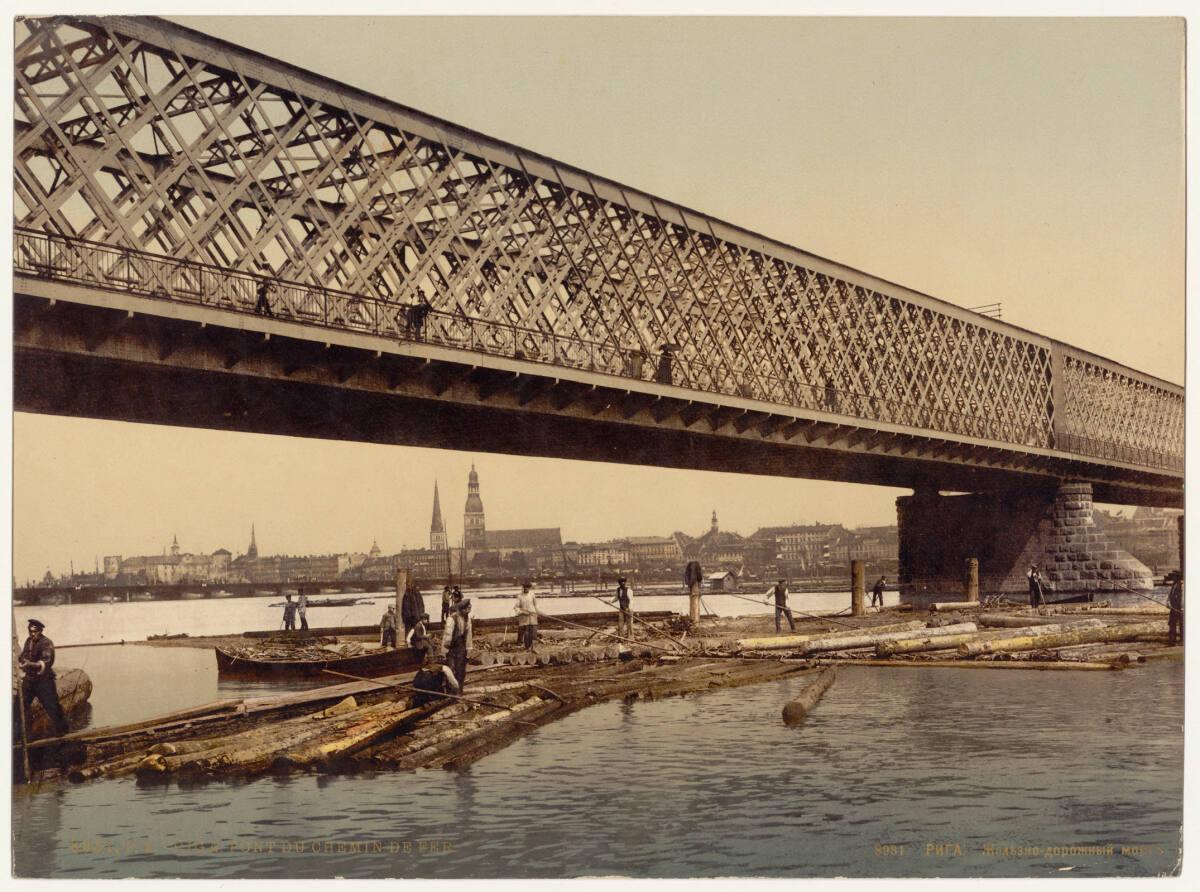 Anonym, Riga. Pont du Chemin de Fer., Inv. Nr.: Foto2023/48