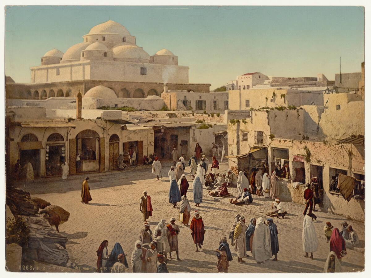 Anonym, Tunis. Place Bab Sujka., Inv. Nr.: Foto2023/87